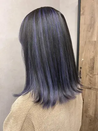 ミディアム カラー SALOWIN横浜suite店所属・🌷かわばた めい🌷のヘアスタイル