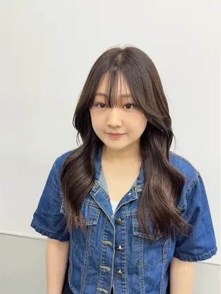 ロング カラー GO TODAY シェアサロン 町田店所属・韓国ヘア🇰🇷 スズキのヘアスタイル