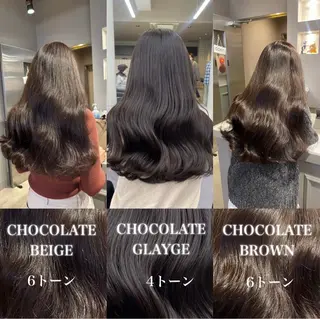 カラー Ryo横浜韓国ヘア/ 曲がる縮毛矯正特化のヘアスタイル