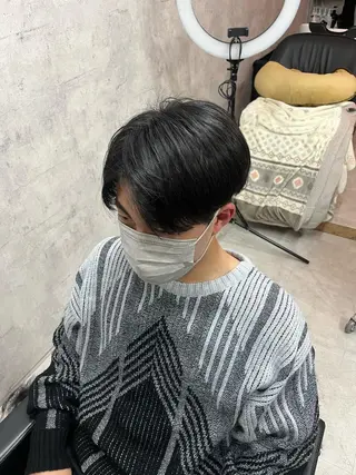 ショート メンズ 鹿児島 TSUBASAのヘアスタイル