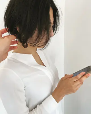 ショート ショート/ボブ /パーマ🌿柏原良亮のヘアスタイル