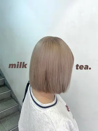 ショート カラー メンズパーマ/ 横浜/佐藤桃香 🦥のヘアスタイル