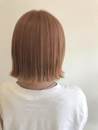 ショート カラー 西 めぐみのヘアスタイル