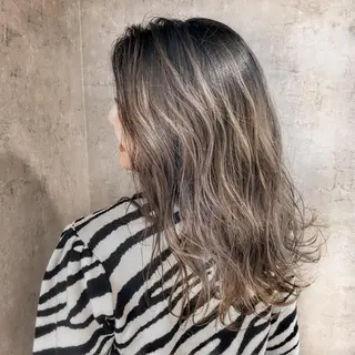 ロング 松井那津子 /ハイライトブリーチのヘアスタイル