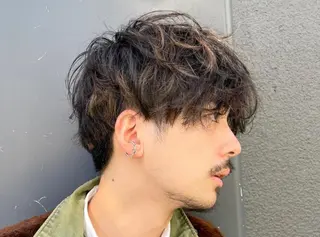 パーマ メンズ QOL 立川所属・トレンドパーマ‼️ NAOKI💥のヘアスタイル