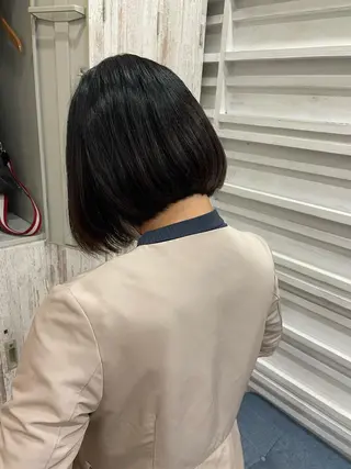 ショート 前田リサコ🌹 ✨艶髪職人のヘアスタイル