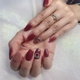 カラー ネイル 長さだし専門店 ROKANAILのネイルデザイン