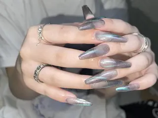 ネイル na🎀🎀na ちゅるちゅるのネイルデザイン