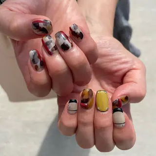 ネイル Sea  nail by emaのネイルデザイン