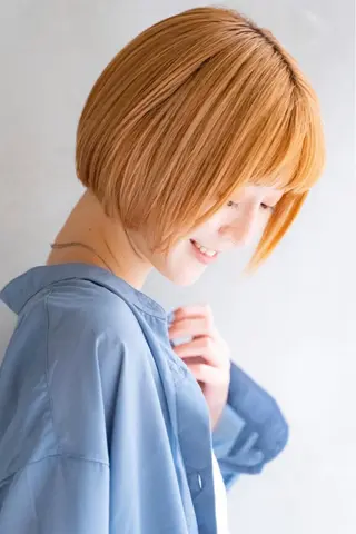 ショート カラー ヘアアレンジ 金子 廉のヘアスタイル