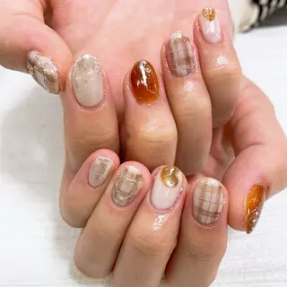 ネイル ⭐︎休業中の練習⭐︎ JNA認定講師髙橋のネイルデザイン