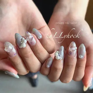ネイル nail salon hoLLyhockのネイルデザイン
