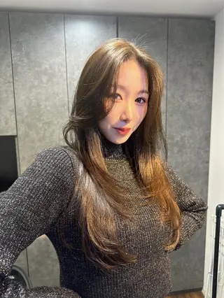 ロング カラー ワンホンヘア ケラチン/Kaitoのヘアスタイル