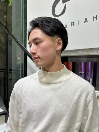 パーマ メンズ mens骨格矯正/ 理論パーマ/yuyaのヘアスタイル