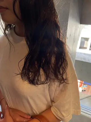 ロング カラー shoko/ 海外ガール風パーマのヘアスタイル