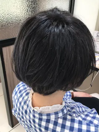 ショート カラー 日野 祥のヘアスタイル