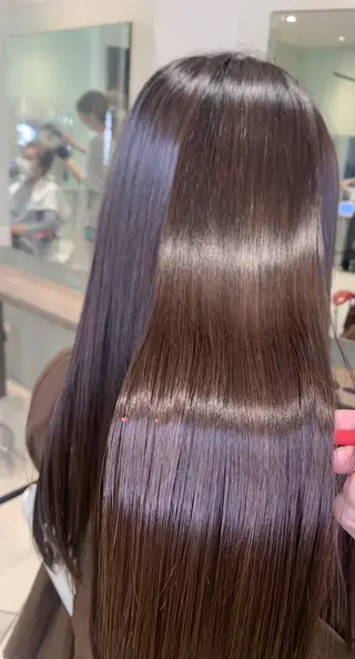 ロング パーマ EARTH稲毛店所属・片山 果美のヘアスタイル