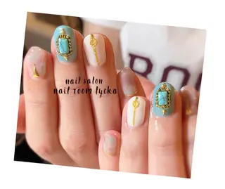 ネイル ﾈｲﾙﾙｰﾑﾘｯｶ 𝐦𝐚𝐲𝐮のネイルデザイン