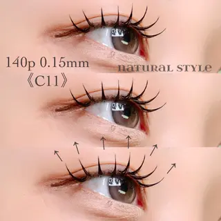 マツエク・マツパ 大阪梅田 SAKI 韓国風束感まつ毛のマツエク・マツパデザイン