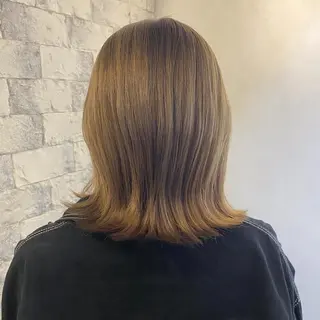 ミディアム カラー ヘアアレンジ SANTALAND所属・髪質改善✨ 小田拓弥のヘアスタイル