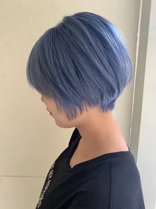 ショート カラー 船津武俊 フナツタケトシのヘアスタイル