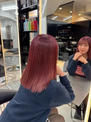ロング カラー Lapis渋谷本店 Rikoのヘアスタイル