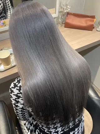 ロング カラー 髪質改善×艶カラー ANDIAMO 楓のヘアスタイル