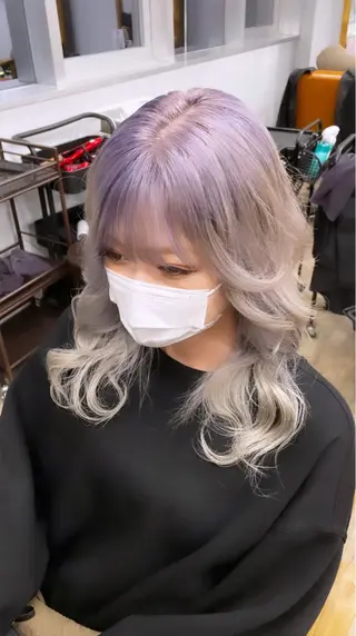 ロング カラー Nail &Beauty by UNO伊勢原所属・COCO .のヘアスタイル