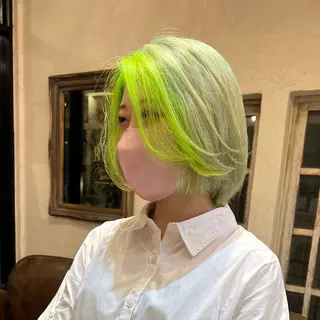 カラー 🐋湊 ゆうき /ショートカット🫧のヘアスタイル