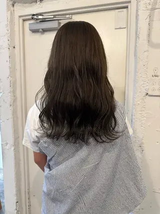 セミロング カラー ☆unu☆ ナナミのヘアスタイル