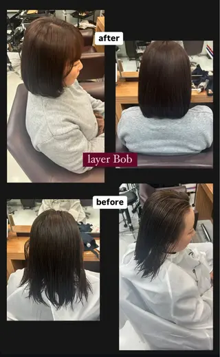 ミディアム 保科 椎奈のヘアスタイル