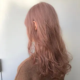 ロング カラー *モデル募集🤍横浜 透明感カラー🫧のヘアスタイル