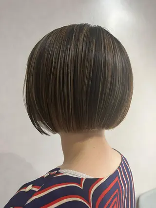 ショート 長内  大明のヘアスタイル