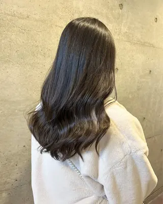 ロング 後藤紗英/髪質改善 /オリーブベージュのヘアスタイル