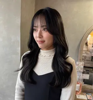 ロング 清水 健吏/ 韓国ヘア/レイヤーのヘアスタイル