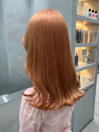 セミロング カラー GO TODAY SHAiRE SALON 町田店所属・🫧大森 知夏🫧のヘアスタイル