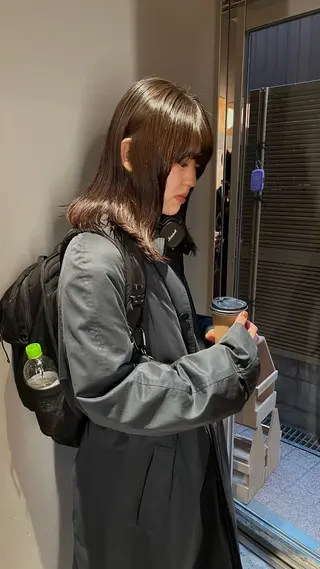 ミディアム カラー 原宿/ケパーマ 🧺ユウマのヘアスタイル