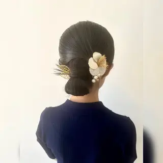 ヘアアレンジ お子様と美容室🧸 HidamaRi絢菜のヘアスタイル