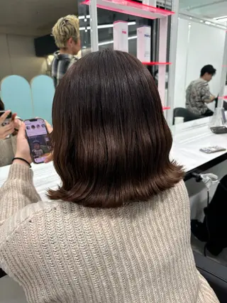 カラー Wカラー/暖色/べ ージュりく©︎🐝のヘアスタイル