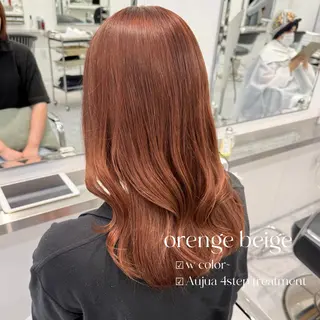 セミロング カラー ParveMix￤ 大賀さつき🍨🤍のヘアスタイル