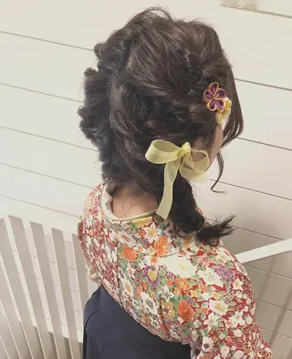 ヘアアレンジ 渋谷/韓国風 西原直樹のヘアスタイル