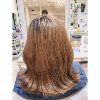 セミロング 髪質改善/茅ヶ崎 マツモト リョウのヘアスタイル