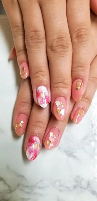 ネイル 河野ちえ (雑誌掲載サロン)のネイルデザイン