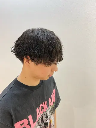 パーマ メンズ メンズ特化美容師小島 慧太のヘアスタイル