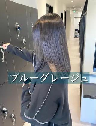 セミロング カラー ヘアアレンジ ネイル マツエク・マツパ 髪質改善水素TR× レイヤーカット/熊澤のヘアスタイル