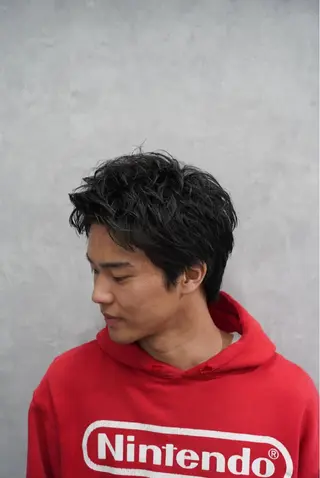 ショート パーマ メンズ 💈メンズ特化💈 barberコウヨウのヘアスタイル