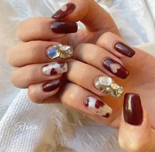 ネイル revia所属・ERI Nailistのネイルデザイン