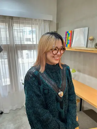 ミディアム Lana hair salon 刈谷所属・縮毛矯正＆髪質改善 特化/ゆいのヘアスタイル