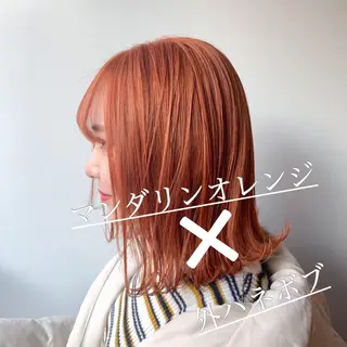 ショート カラー I'S.横浜所属・赤み消しカラー 🍀JUNKIのヘアスタイル