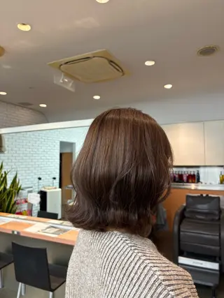 ミディアム riko表参道/ ボブ/アンニュイヘアのヘアスタイル